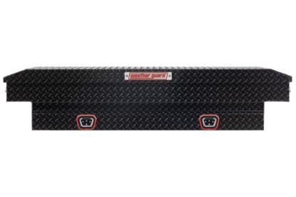 weather guard model 154 5 04 saddle box aluminum compact gloss black 70 cu ft