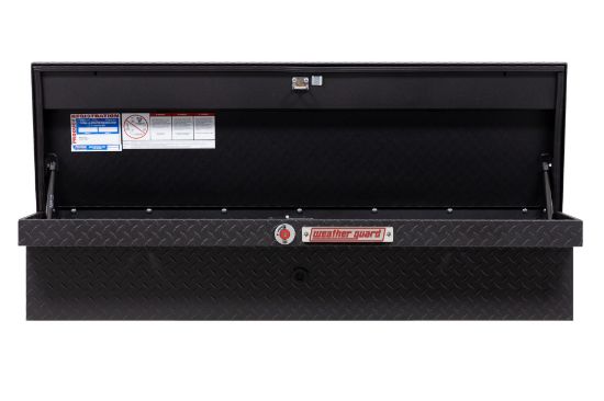 weather guard model 178 52 04 56in low profile lo side box aluminum textured matte black 40 cu ft