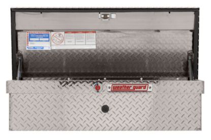 weather guard model 180 0 04 41in low profile lo side box aluminum clear 30 cu ft