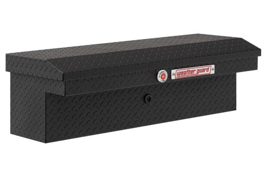 weather guard model 180 52 04 41in low profile lo side box aluminum textured matte black 30 cu ft