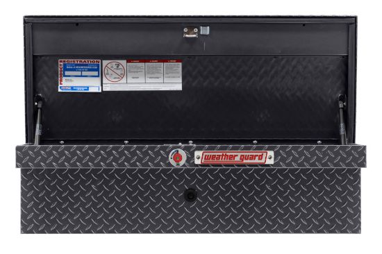 weather guard model 180 6 04 41in low profile lo side box aluminum gunmetal gray 30 cu ft