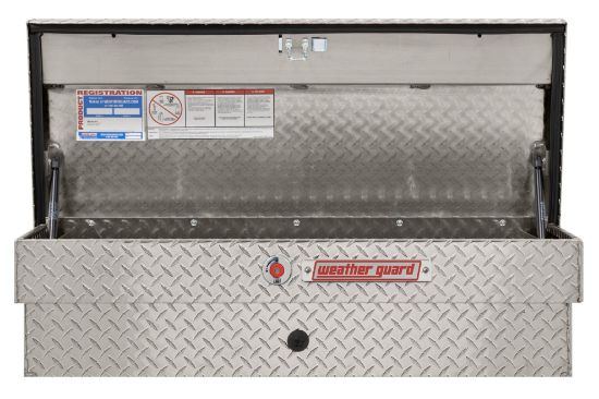 weather guard model 184 0 04 41in lo side box aluminum clear 30 cu ft