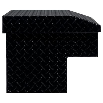 weather guard model 184 5 04 41in lo side box aluminum gloss black 30 cu ft