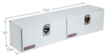 weather guard 7225 inch hi side steel white finish