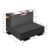 weather guard transfer tank mini l shape 50 gallon steel gloss black finish