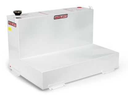 weather guard transfer tank l shape 75 gallon steel white finish