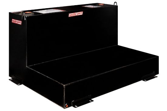 weather guard transfer tank t shape 110 gallon steel gloss black finish