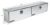 weather guard 9025 inch hi side alum clear finish