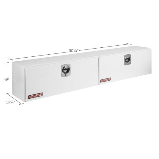 weather guard 9025 inch super side alum white finish