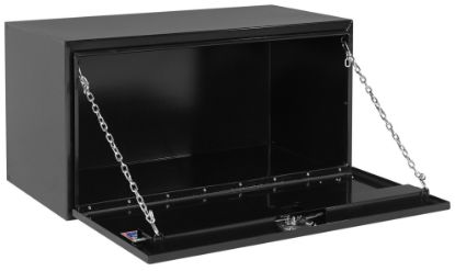 weather guard 48 inch jumbo underbed steel gloss black finish