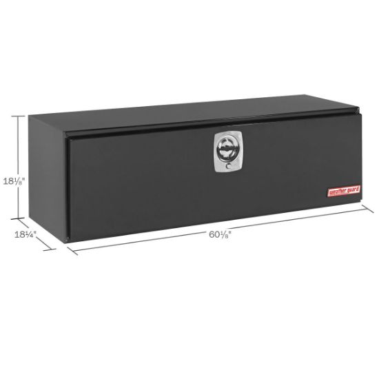 weather guard 60 inch standard underbed steel gloss black finish