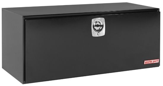 weather guard 60 inch jumbo underbed steel gloss black finish