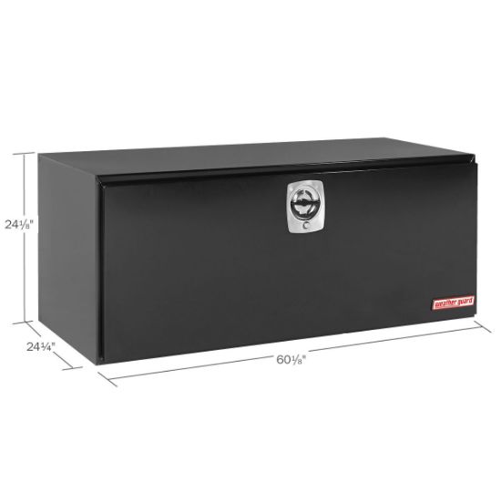 weather guard 60 inch jumbo underbed steel gloss black finish