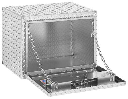 weather guard 24 inch standard underbed alum clear finish