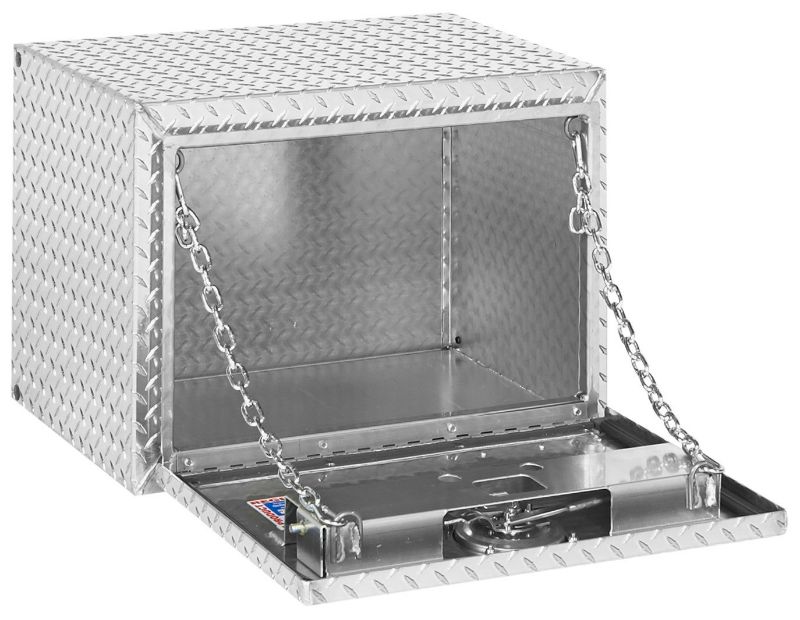 weather guard 24 inch standard underbed alum clear finish