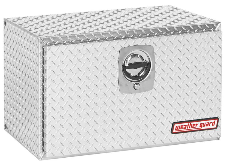 weather guard 30 inch standard underbed alum clear finish