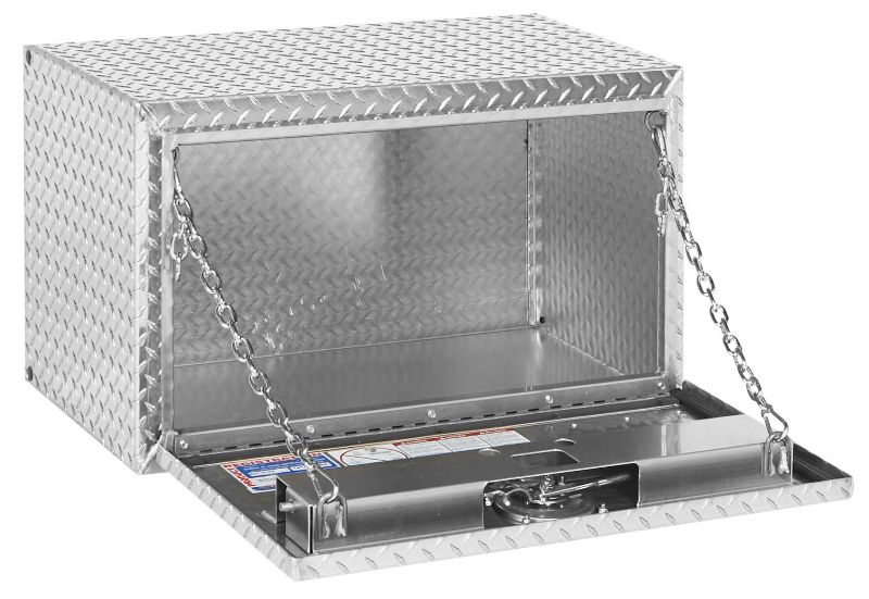 weather guard 30 inch standard underbed alum clear finish