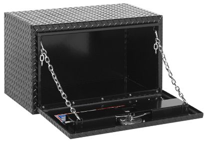 weather guard 30 inch standard underbed alum gloss black finish