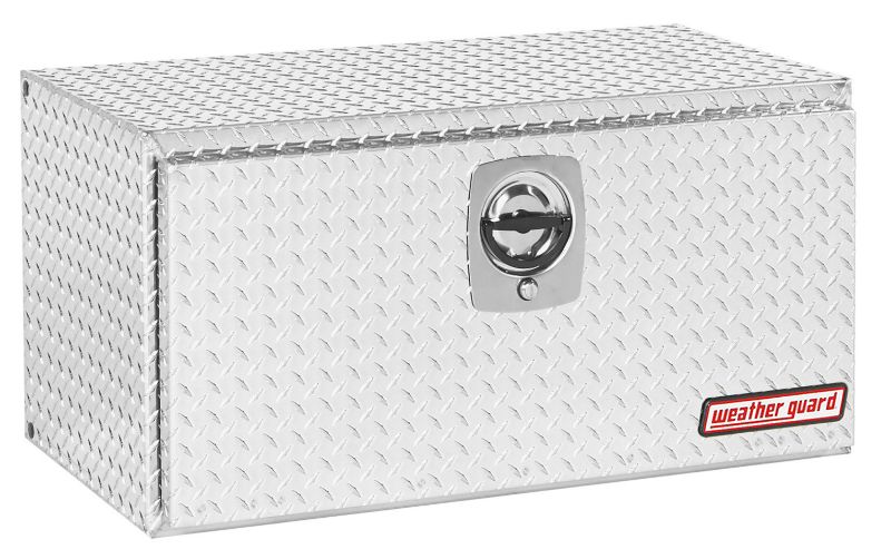 weather guard 36 inch standard underbed alum clear finish