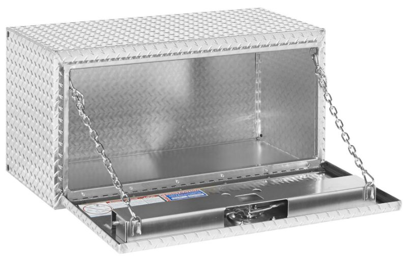 weather guard 36 inch standard underbed alum clear finish