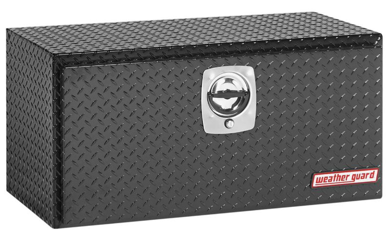 weather guard 36 inch standard underbed alum gloss black finish