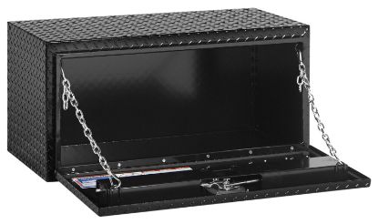 weather guard 36 inch standard underbed alum gloss black finish