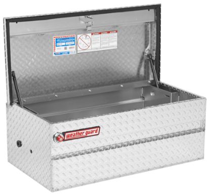 weather guard 37 inch chest alum clear finish
