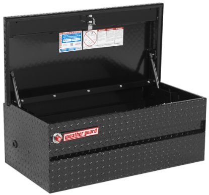 weather guard 37 inch chest alum gloss black finish