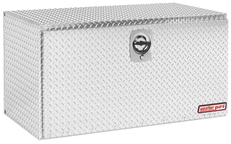weather guard 48 inch jumbo underbed alum clear finish