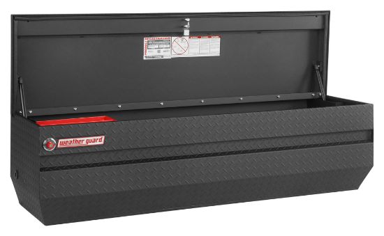 weather guard 62 inch chest alum gloss black finish