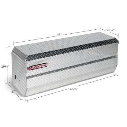 weather guard 47 inch chest alum clear finish