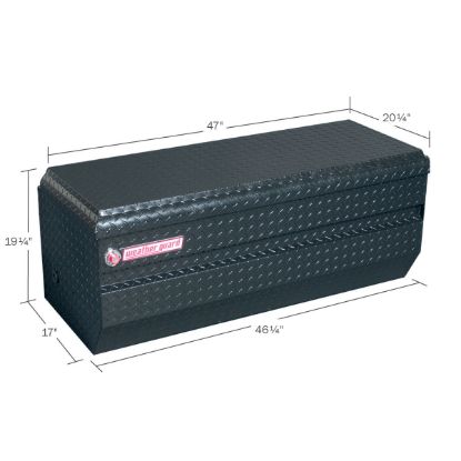 weather guard 47 inch chest alum gloss black finish