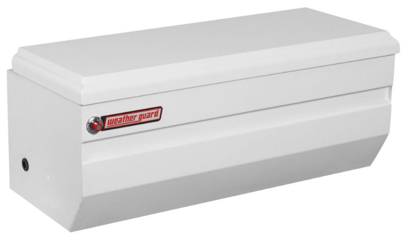 weather guard 47 inch chest steel white finish