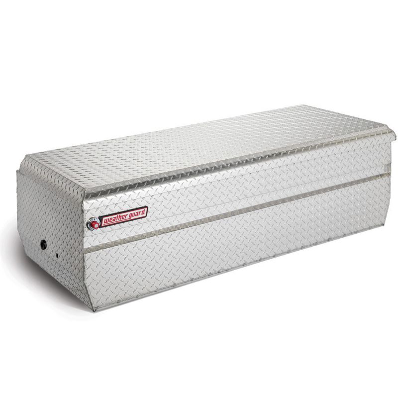 weather guard 62 inch wide chest alum clear finish