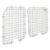 weather guard ford e series van window screen side door 88021