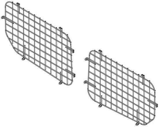 weather guard transit connect 105 in wheelbase van window screen side door