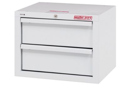 Picture of Weather Guard Secure Storage Cabinet, Two (2) Drawer