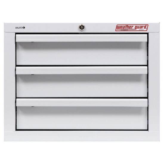 Picture of Weather Guard Secure Storage Cabinet, Three (3) Drawer