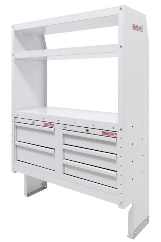 weather guard secure storage cabinet combo kit five 5 drawer