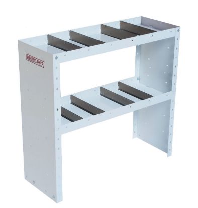 weather guard heavy duty adjustable 2 shelf unit 36 in x 34 in x 13 12 in