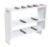weather guard heavy duty adjustable 3 shelf unit 52 in x 44 in x 16 in