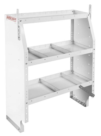 weather guard adjustable 3 shelf unit 36 in x 44 in x 13 12 in