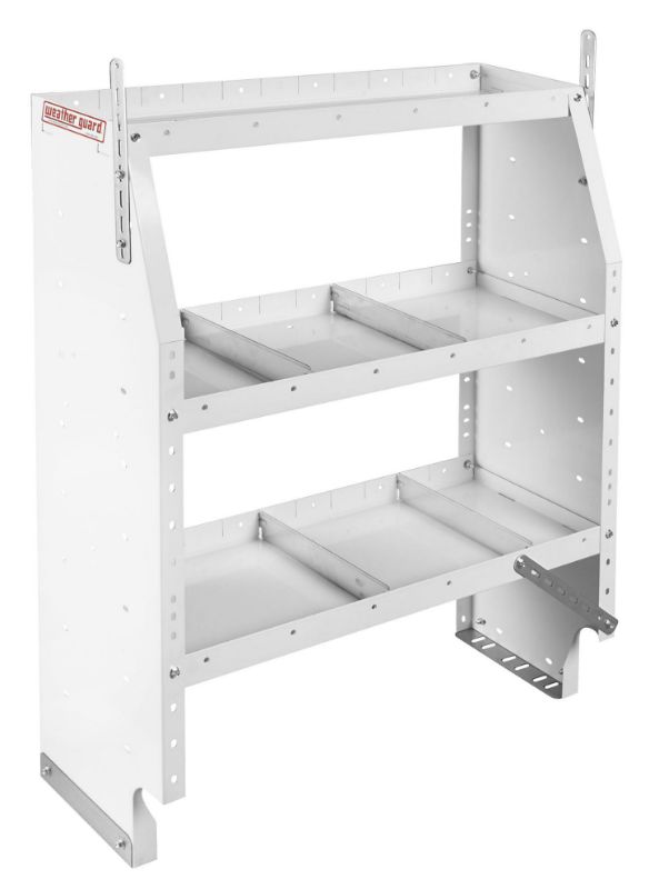 weather guard adjustable 3 shelf unit 36 in x 44 in x 13 12 in