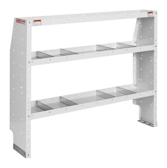 weather guard adjustable 3 shelf unit 52 in x 44 in x 13 12 in