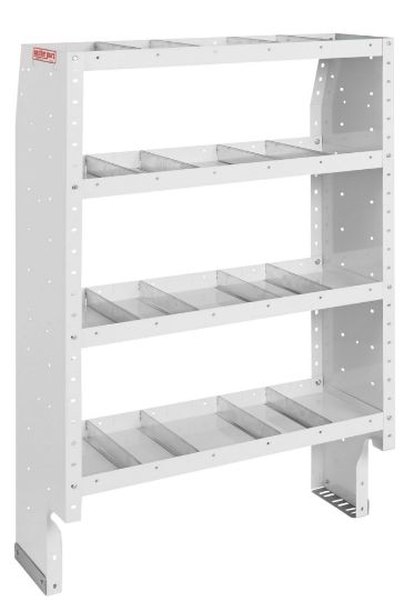 weather guard heavy duty adjustable 4 shelf unit 36 in x 60 in x 16 in