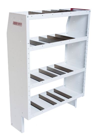 weather guard heavy duty adjustable 4 shelf unit 42 in x 60 in x 16 in