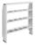 weather guard adjustable 4 shelf unit 52 in x 60 in x 13 12 in