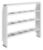 weather guard adjustable 4 shelf unit 60 in x 60 in x 13 12 in