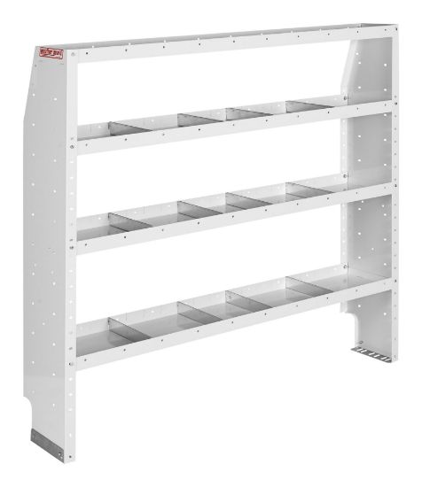 weather guard adjustable 4 shelf unit 60 in x 60 in x 13 12 in