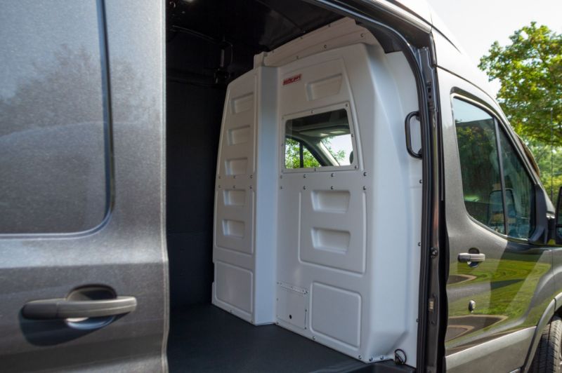 weather guard cabmax composite bulkhead ford transit high roof header panel requires 96310 3 01